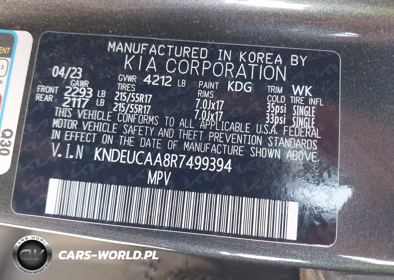 2024 Kia Seltos S VIN:KNDEUCAA8R7499394 - 9