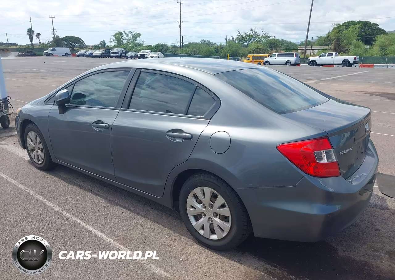 2012 Honda Civic Lx VIN:19XFB2F56CE359268 - 3