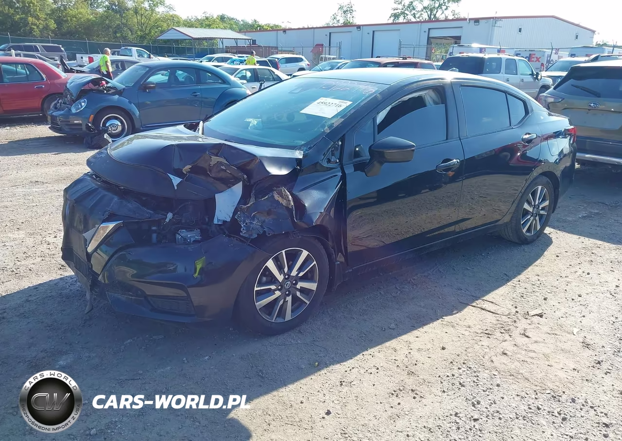2020 Nissan Versa Sv Xtronic Cvt VIN:3N1CN8EVXLL909987 - 2