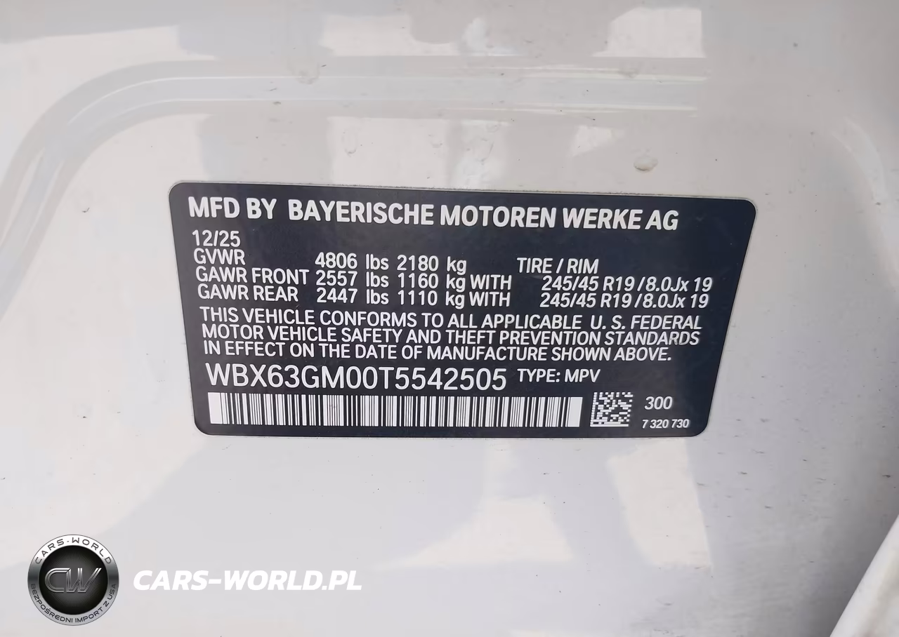 2026 BMW X2 xDrive28I VIN:WBX63GM00T5542505 - 9