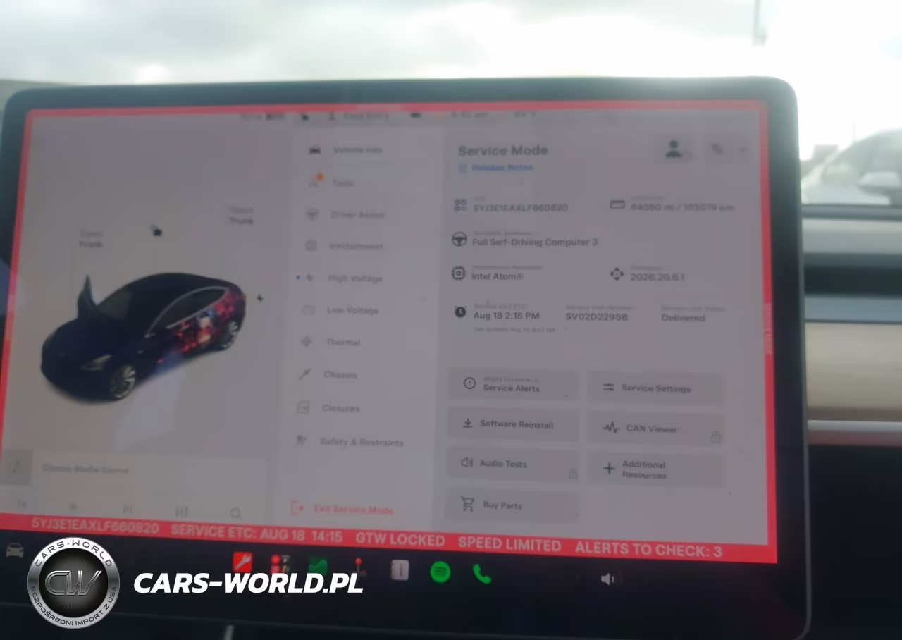 2020 Tesla Model 3 VIN:5YJ3E1EAXLF660820 - 7
