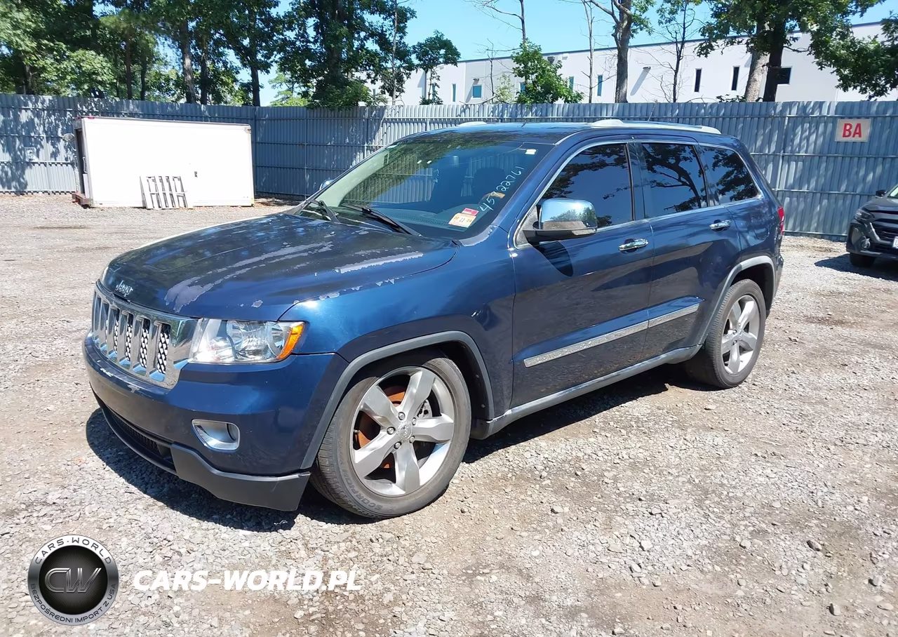 2011 Jeep Grand Cherokee Overland VIN:1J4RR6GT5BC551763 - 2