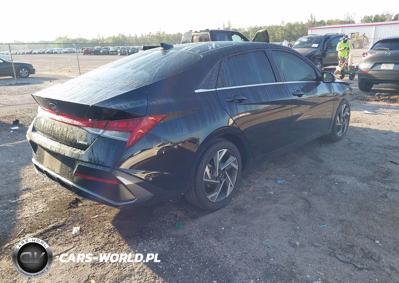 2024 Hyundai Elantra Limited VIN:KMHLP4DG3RU722927 - 4