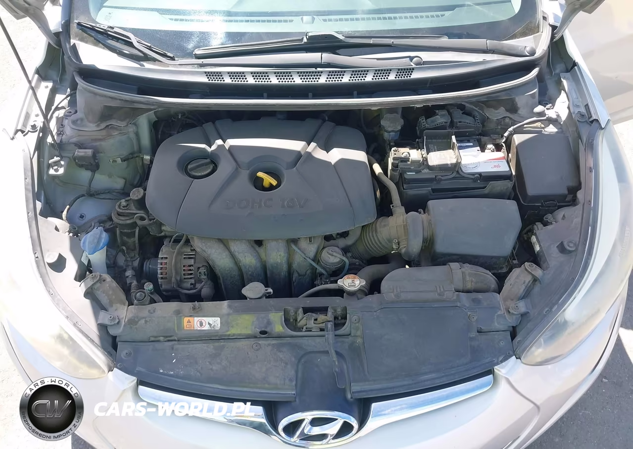 2014 Hyundai Elantra Se VIN:5NPDH4AE2EH515846 - 10