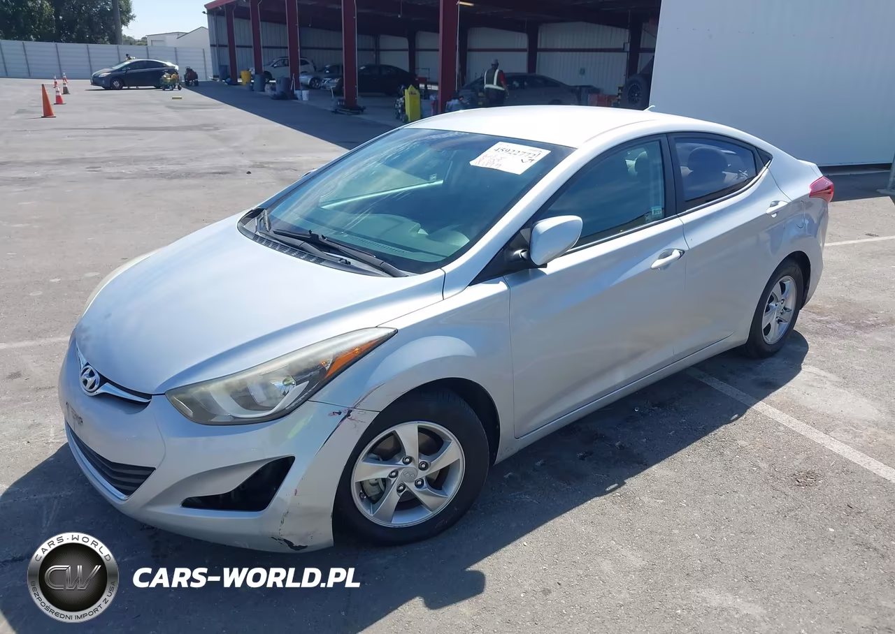 2014 Hyundai Elantra Se VIN:5NPDH4AE2EH515846 - 2