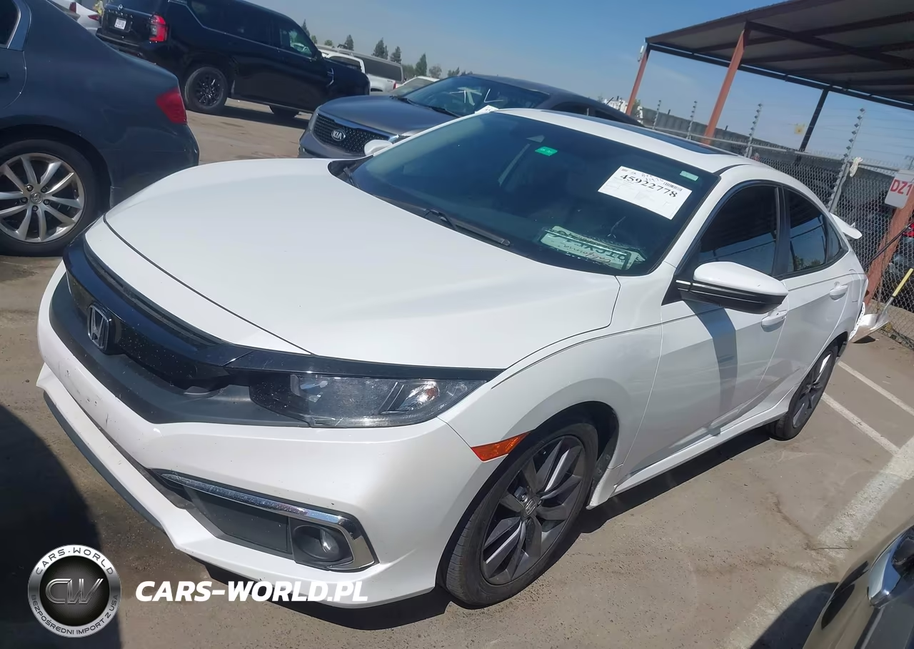 2021 Honda Civic Ex VIN:19XFC1F3XME001677 - 2