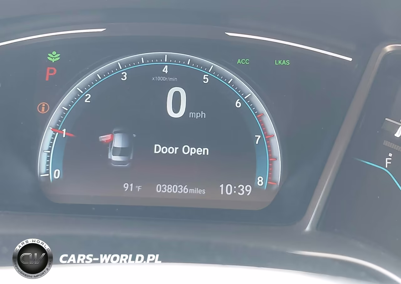 2021 Honda Civic Ex VIN:19XFC1F3XME001677 - 7