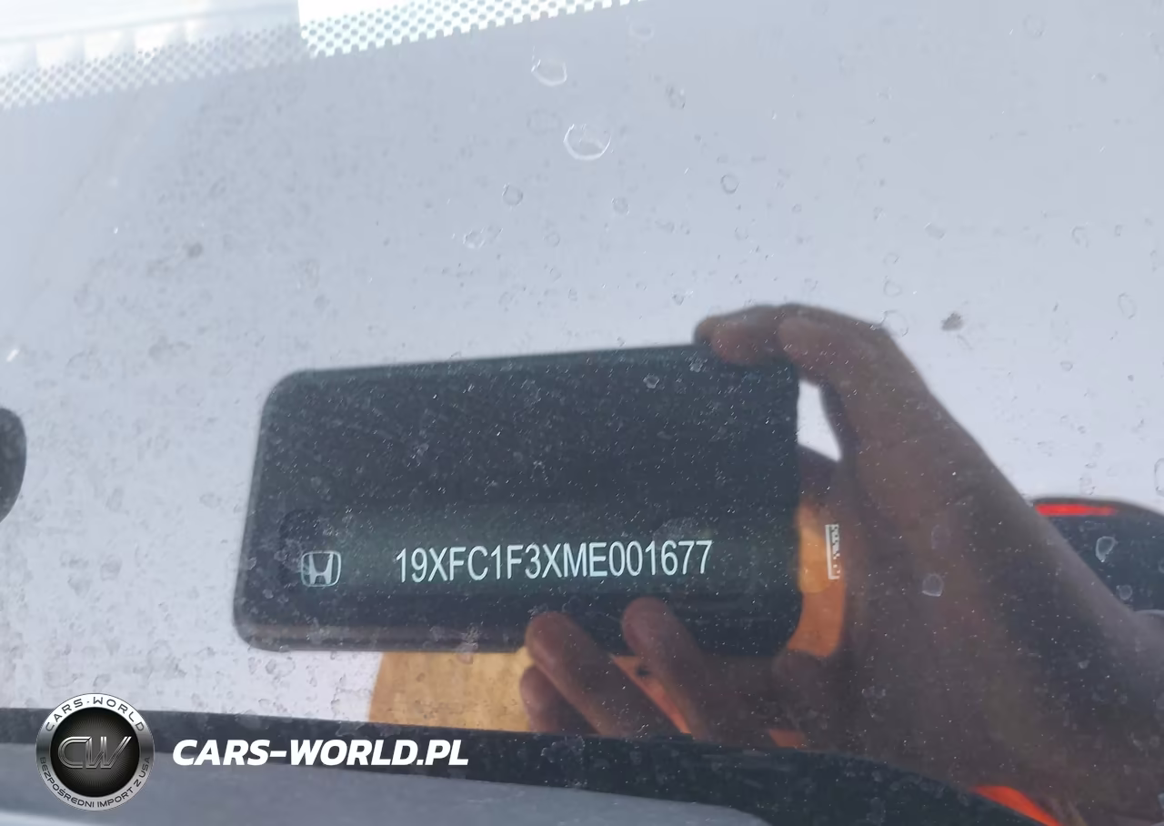 2021 Honda Civic Ex VIN:19XFC1F3XME001677 - 9