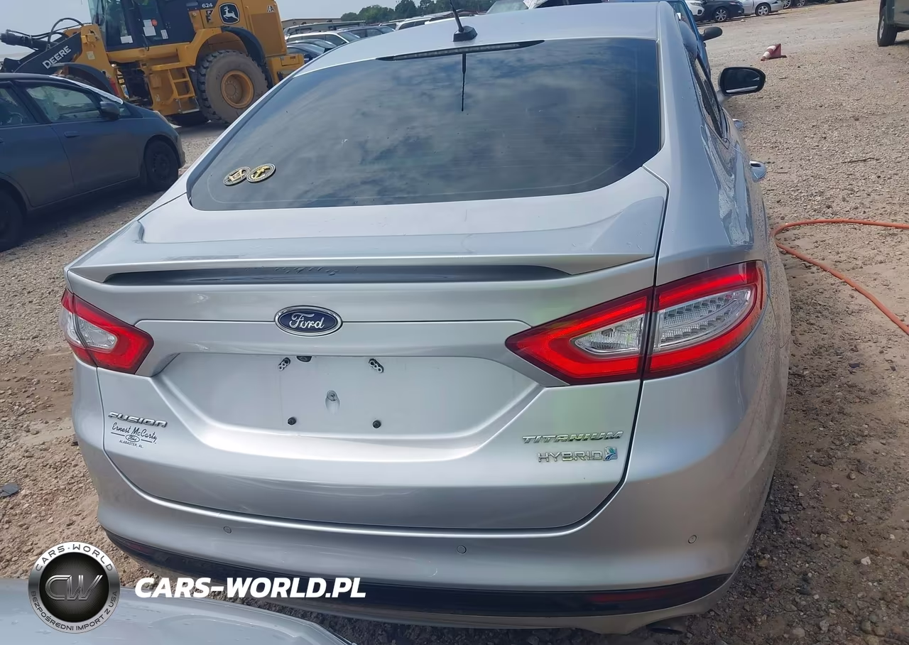 2016 Ford Fusion Hybrid Titanium VIN:3FA6P0RUXGR296785 - 16