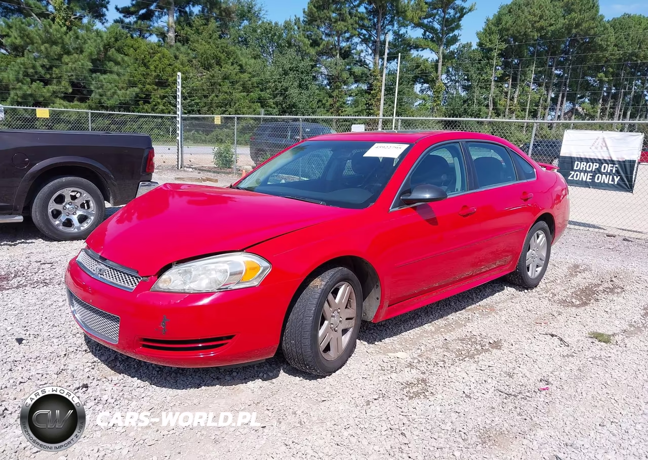 2012 Chevrolet Impala Lt VIN:2G1WB5E36C1330389 - 2