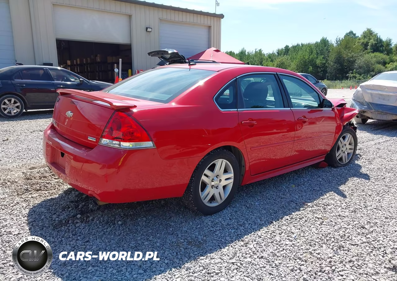 2012 Chevrolet Impala Lt VIN:2G1WB5E36C1330389 - 4