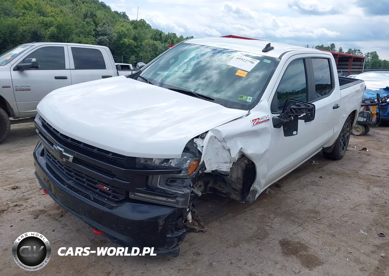 2021 Chevrolet Silverado 1500 4Wd Short Bed Lt Trail Boss VIN:1GCPYFED1MZ211019 - 2