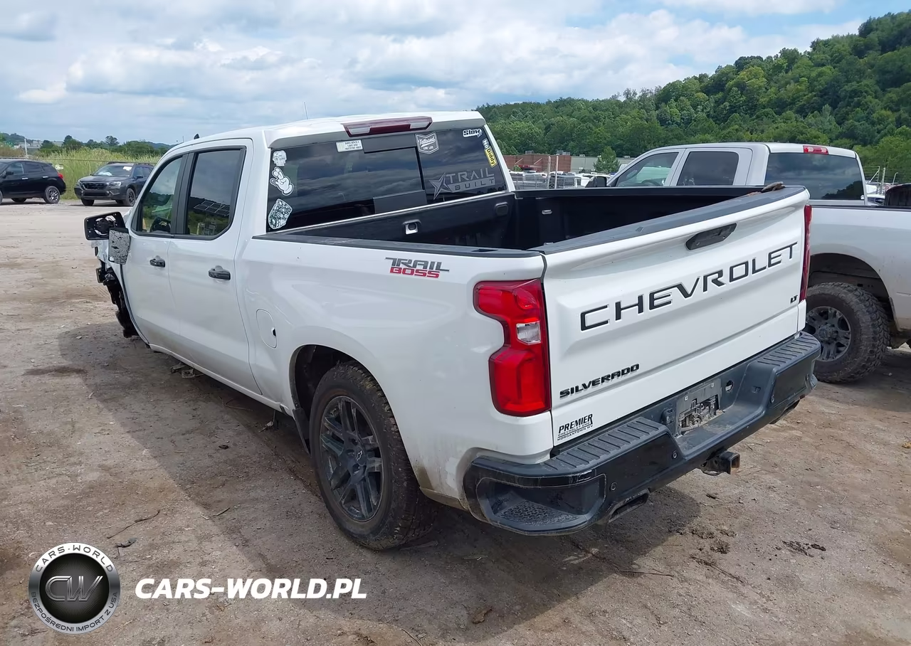 2021 Chevrolet Silverado 1500 4Wd Short Bed Lt Trail Boss VIN:1GCPYFED1MZ211019 - 3