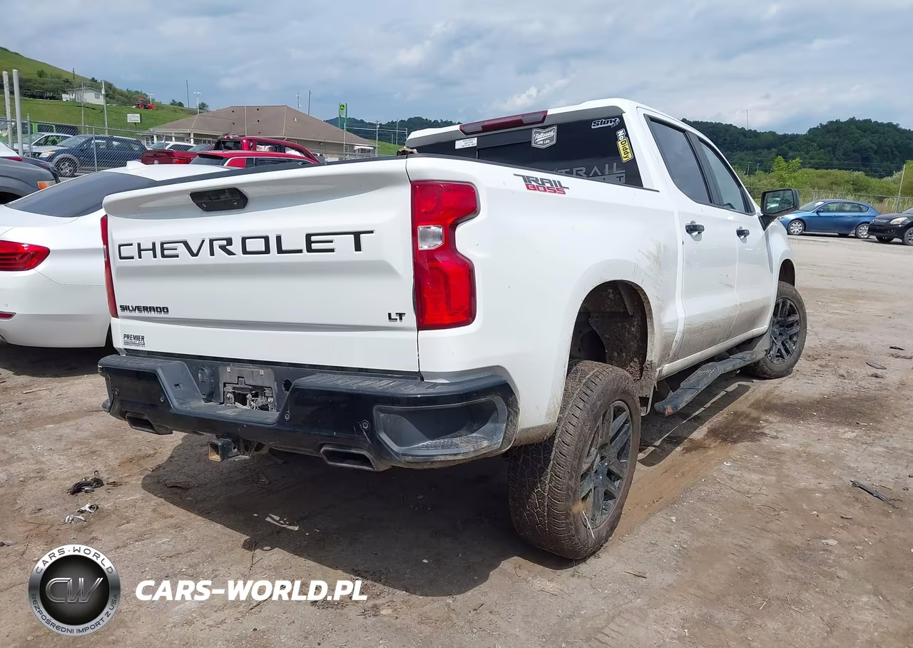2021 Chevrolet Silverado 1500 4Wd Short Bed Lt Trail Boss VIN:1GCPYFED1MZ211019 - 4
