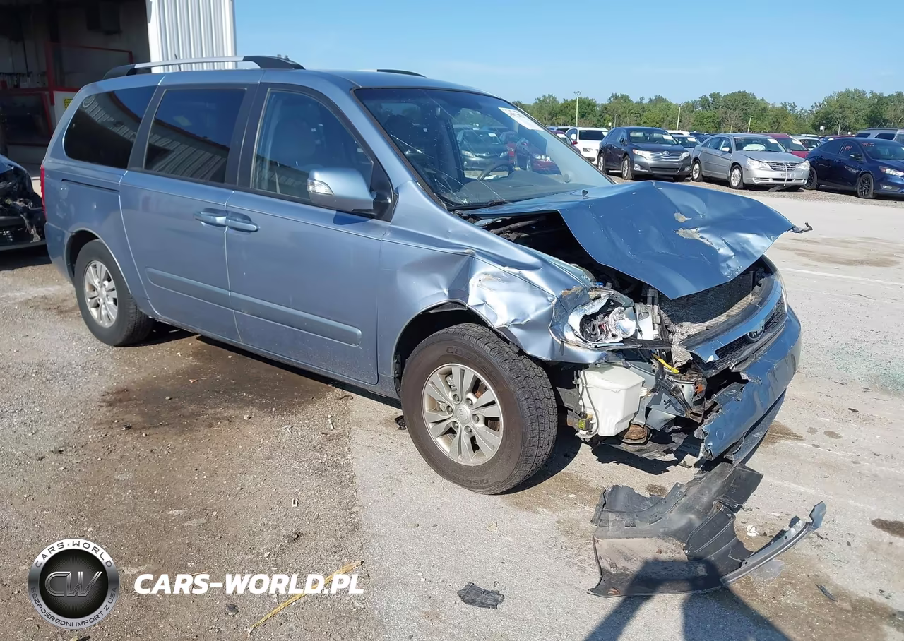 2012 Kia Sedona Lx VIN:KNDMG4C75C6499327 - 1
