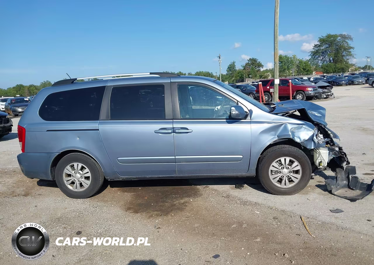 2012 Kia Sedona Lx VIN:KNDMG4C75C6499327 - 13