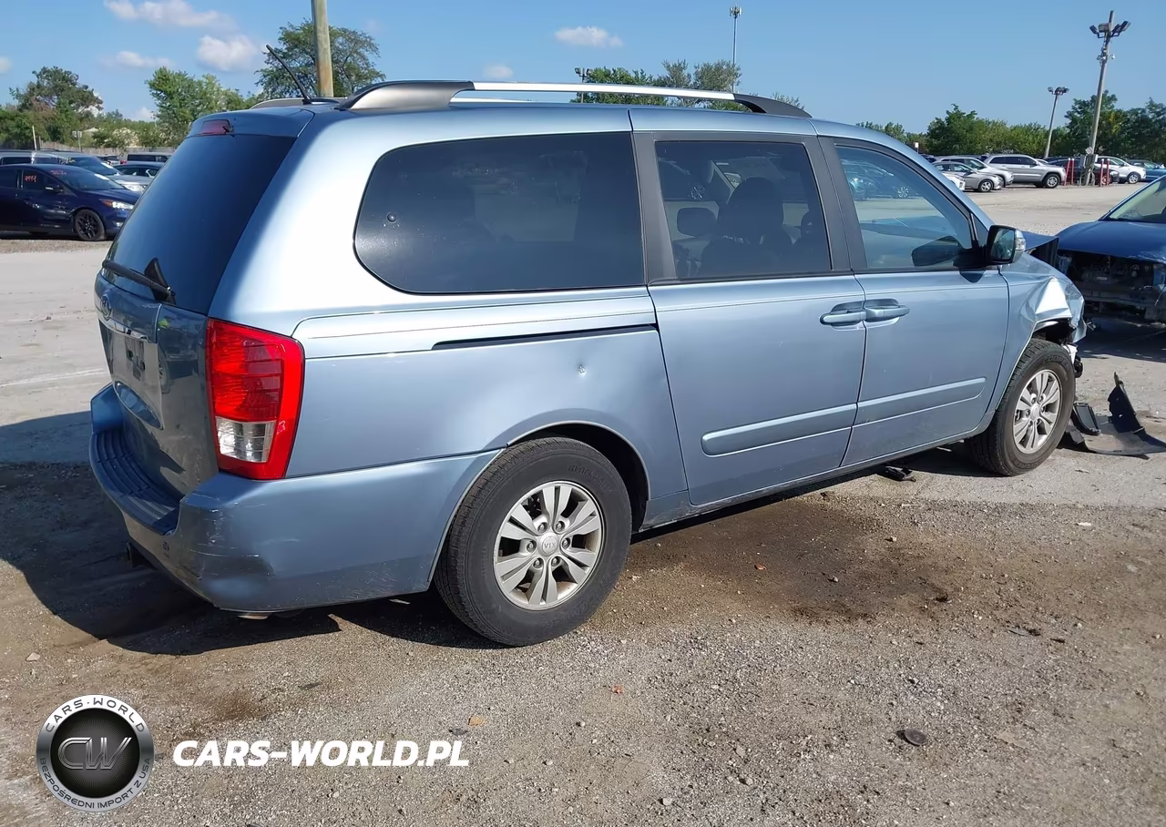 2012 Kia Sedona Lx VIN:KNDMG4C75C6499327 - 4