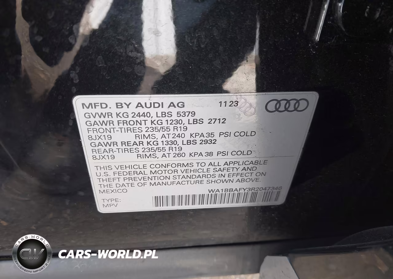 2024 Audi Q5 Premium Plus 40 Tfsi Quattro S Tronic VIN:WA1BBAFY3R2047346 - 9