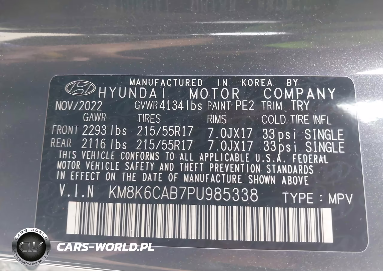 2023 Hyundai Kona Sel VIN:KM8K6CAB7PU985338 - 9