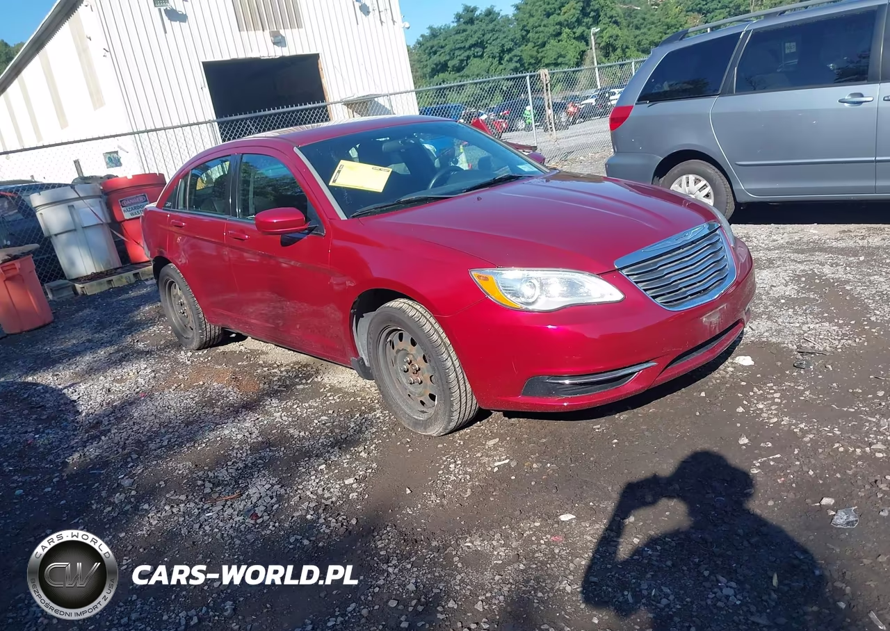 2014 Chrysler 200 Lx VIN:1C3CCBAB8EN123365 - 1