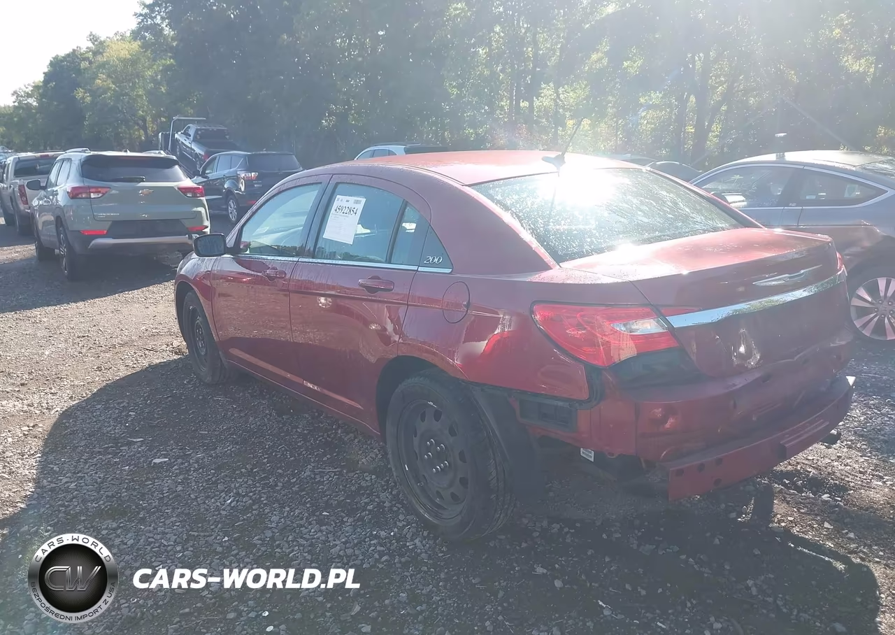 2014 Chrysler 200 Lx VIN:1C3CCBAB8EN123365 - 3