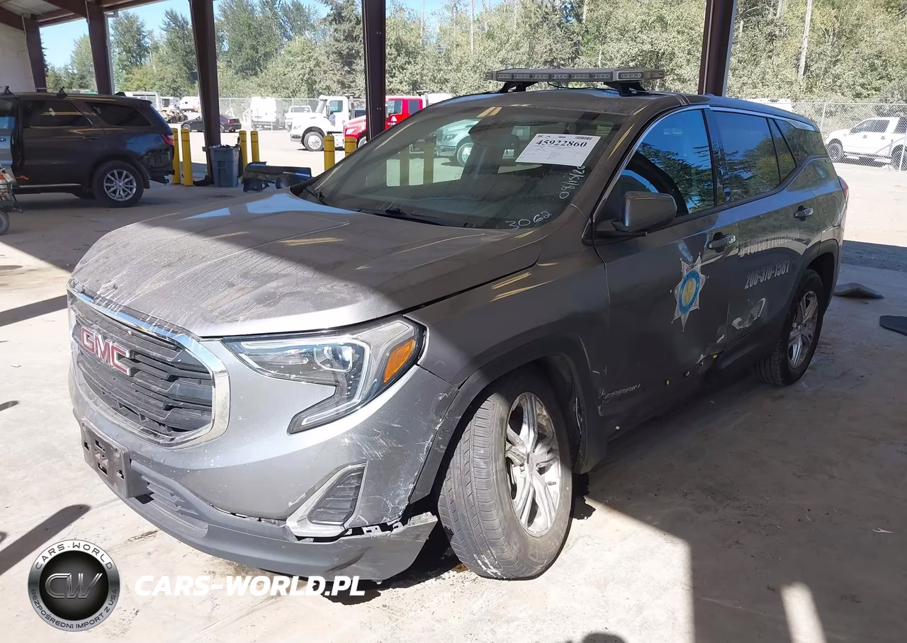 2020 GMC Terrain Fwd Sle VIN:3GKALMEV8LL163062 - 2