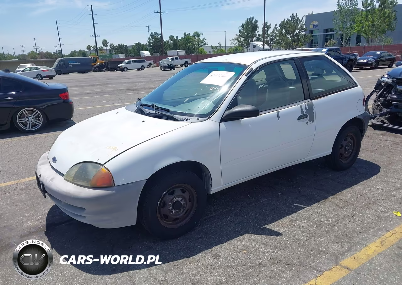 1998 Chevrolet Metro VIN:2C1MR2266W6734451 - 2