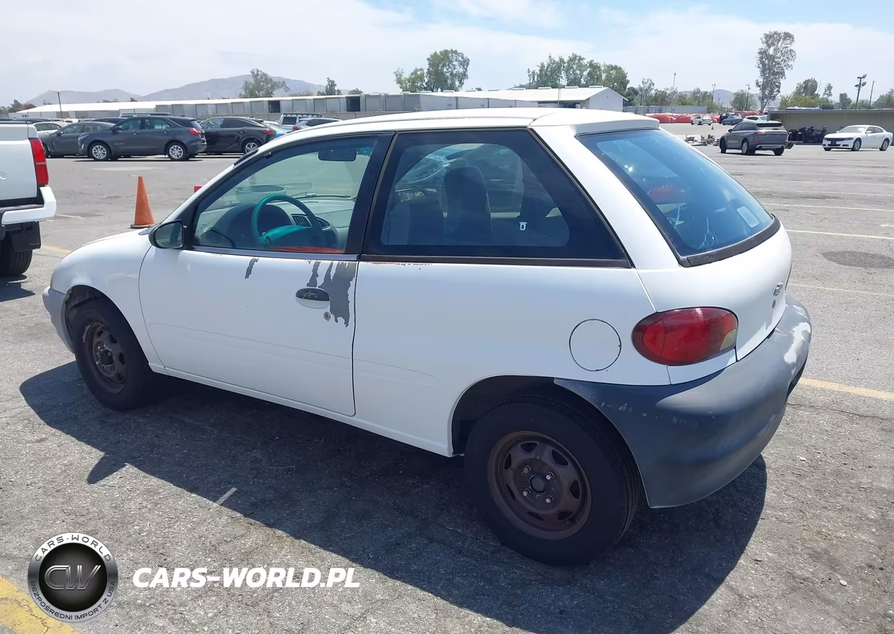 1998 Chevrolet Metro VIN:2C1MR2266W6734451 - 3