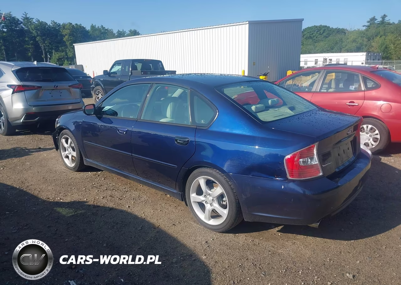 2006 Subaru Legacy 2.5I-2.5I Limited VIN:4S3BL626567200506 - 3