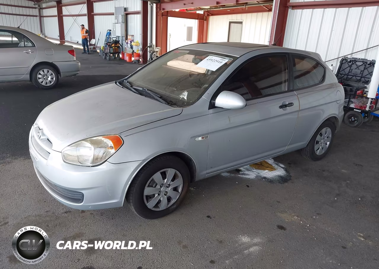 2008 Hyundai Accent Gs VIN:KMHCM36C98U079642 - 2
