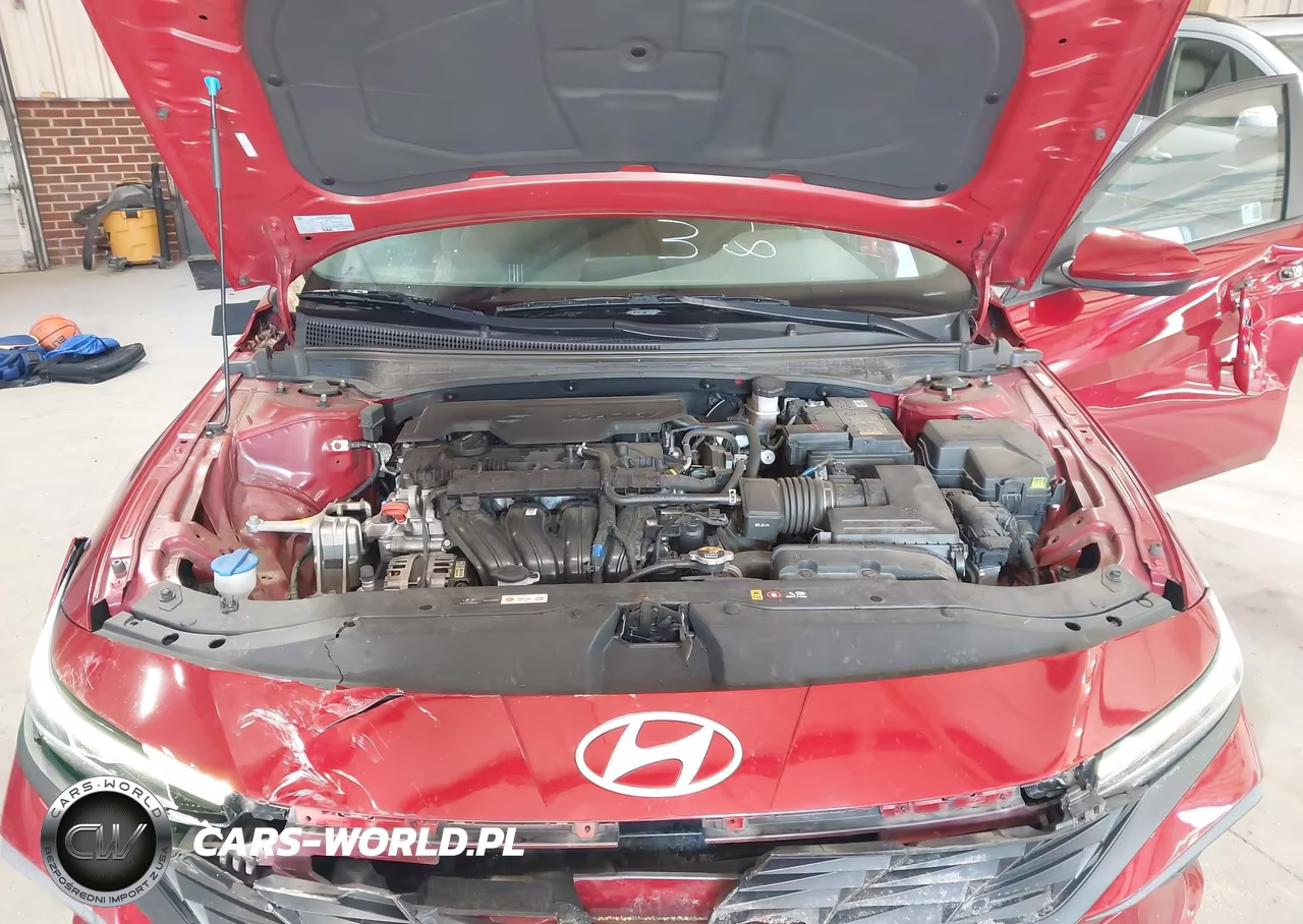 2024 Hyundai Elantra Sel VIN:KMHLM4DG8RU643407 - 10