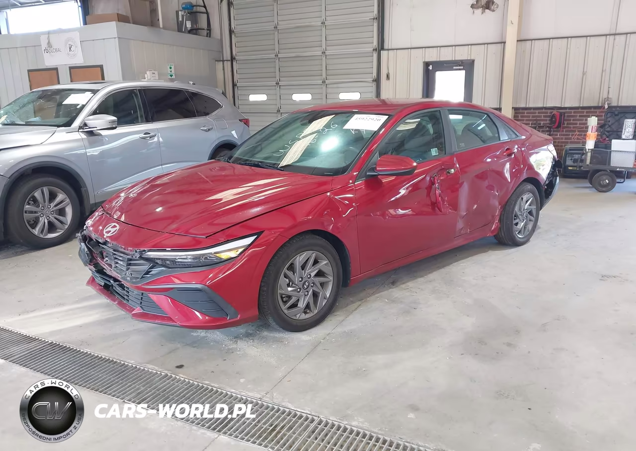 2024 Hyundai Elantra Sel VIN:KMHLM4DG8RU643407 - 2