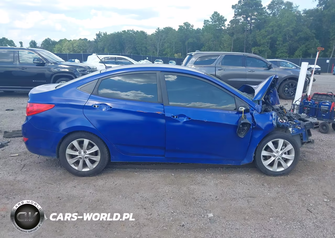 2014 Hyundai Accent Gls VIN:KMHCU4AE4EU620459 - 14