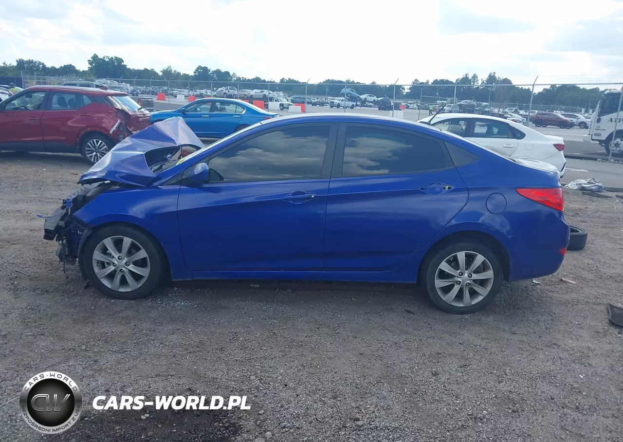 2014 Hyundai Accent Gls VIN:KMHCU4AE4EU620459 - 15