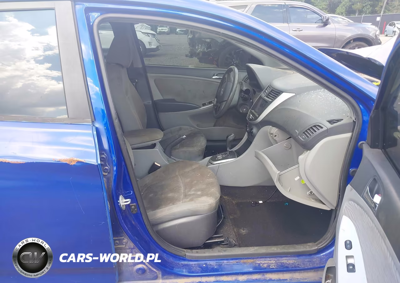 2014 Hyundai Accent Gls VIN:KMHCU4AE4EU620459 - 5