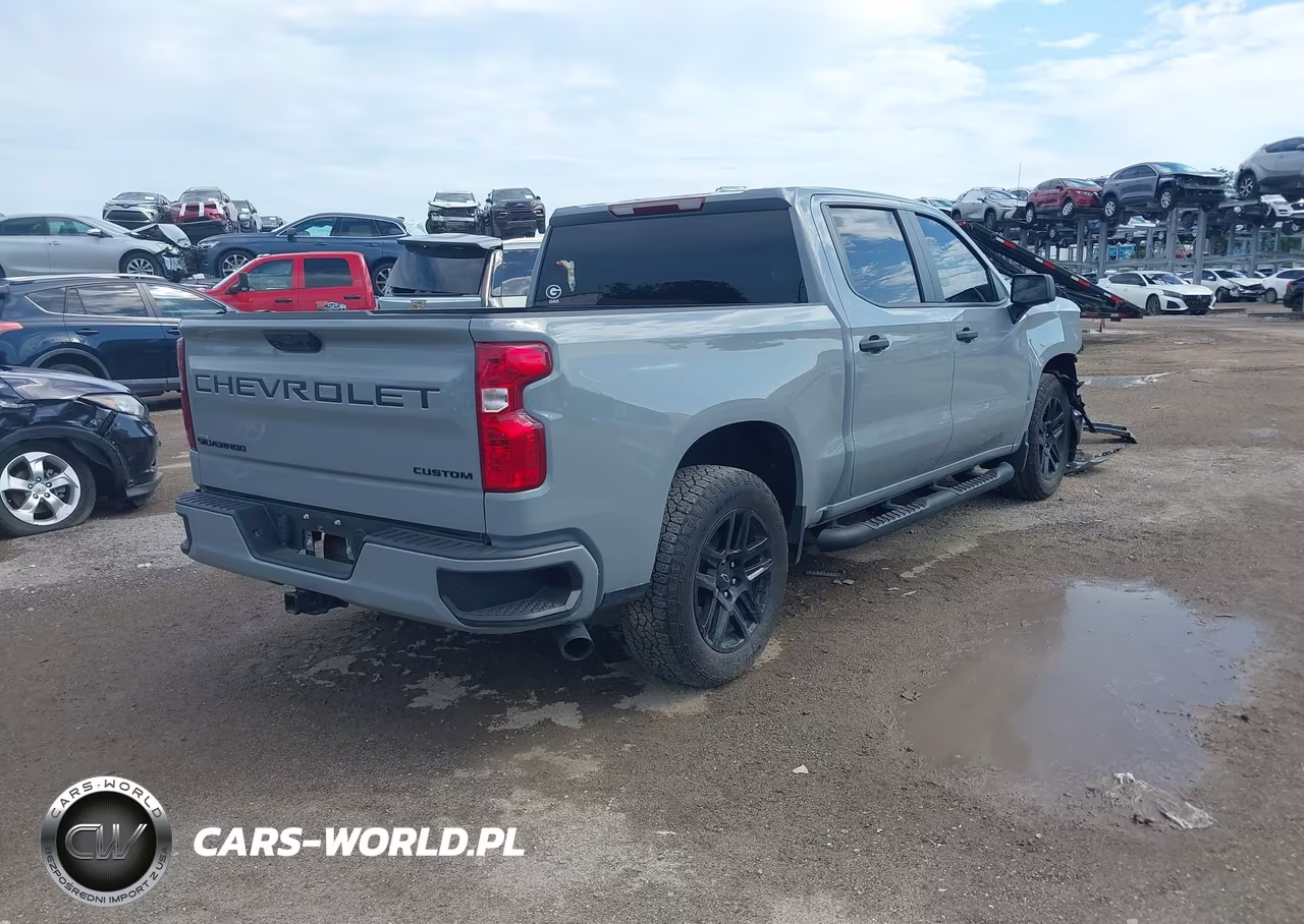2025 Chevrolet Silverado 1500 Custom VIN:1GCPABEK3SZ209880 - 4