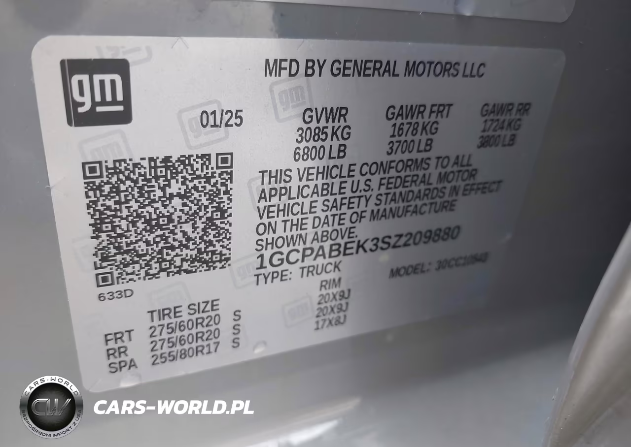 2025 Chevrolet Silverado 1500 Custom VIN:1GCPABEK3SZ209880 - 9