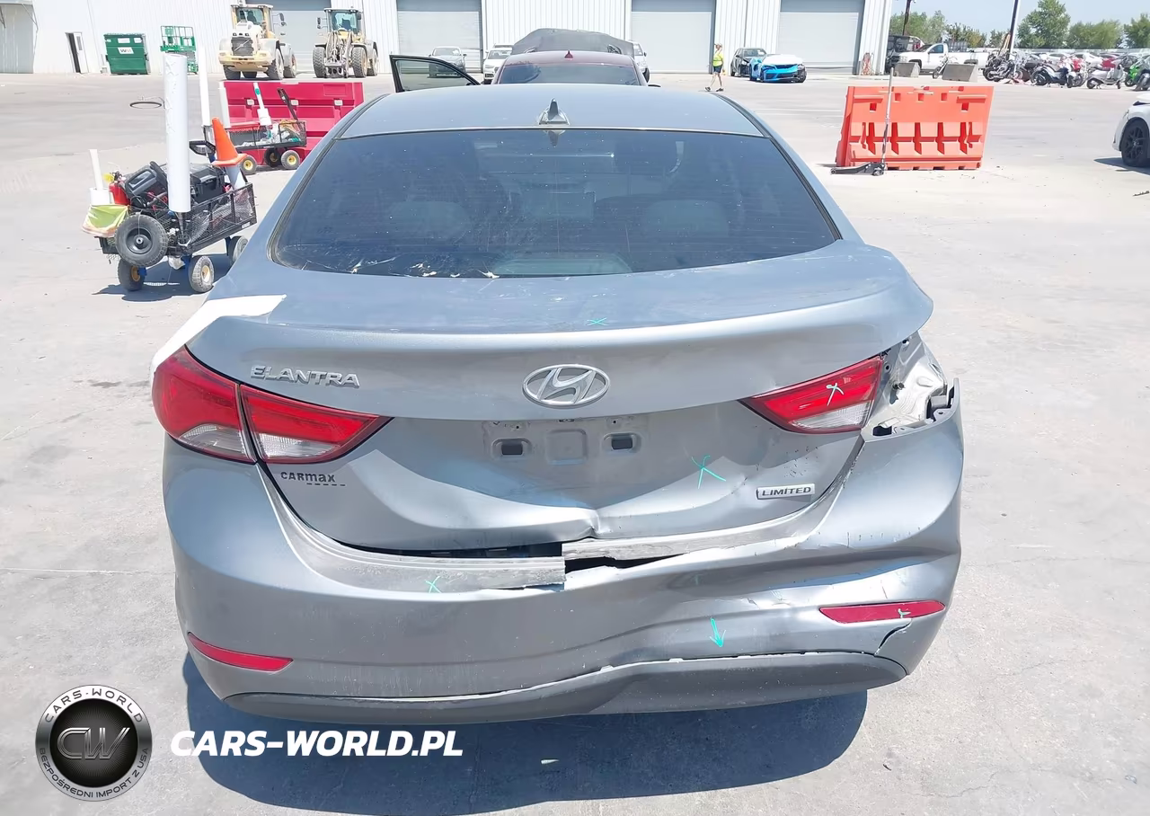 2015 Hyundai Elantra Limited VIN:KMHDH4AE9FU390301 - 17