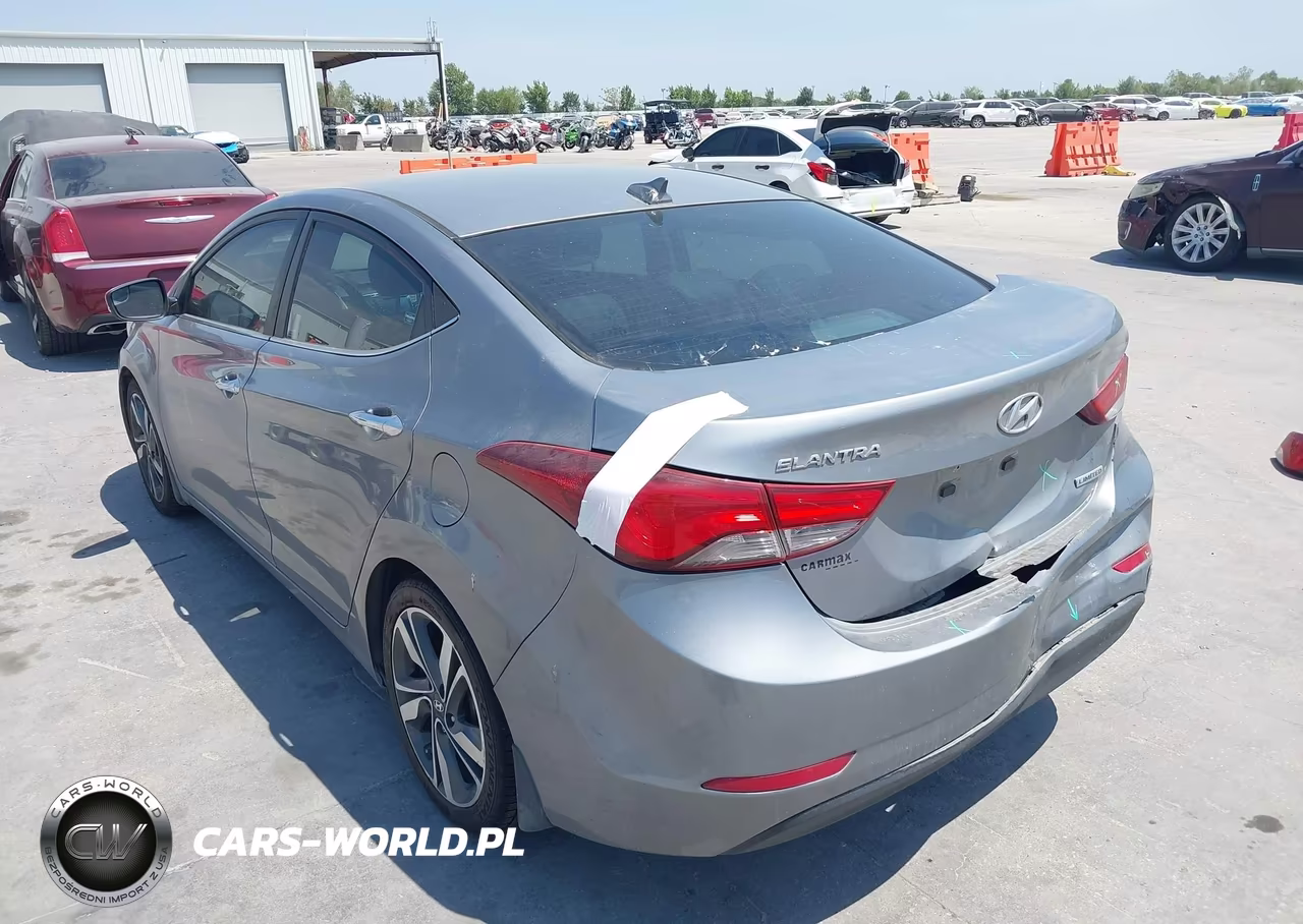 2015 Hyundai Elantra Limited VIN:KMHDH4AE9FU390301 - 3