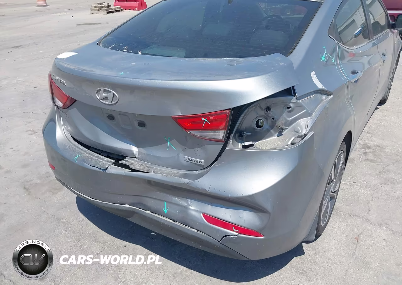 2015 Hyundai Elantra Limited VIN:KMHDH4AE9FU390301 - 6