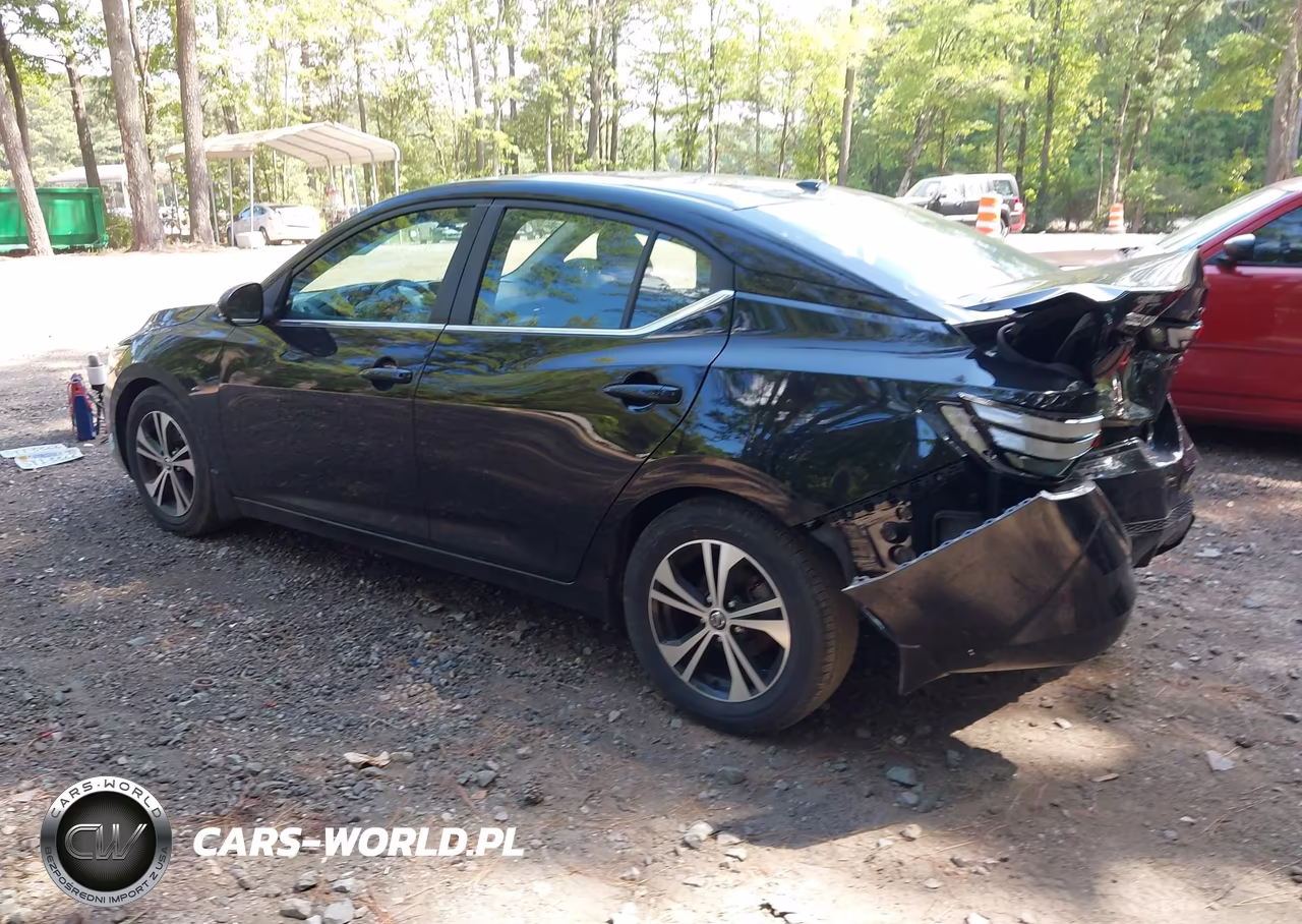 2020 Nissan Sentra Sv Xtronic Cvt VIN:3N1AB8CV9LY307474 - 3