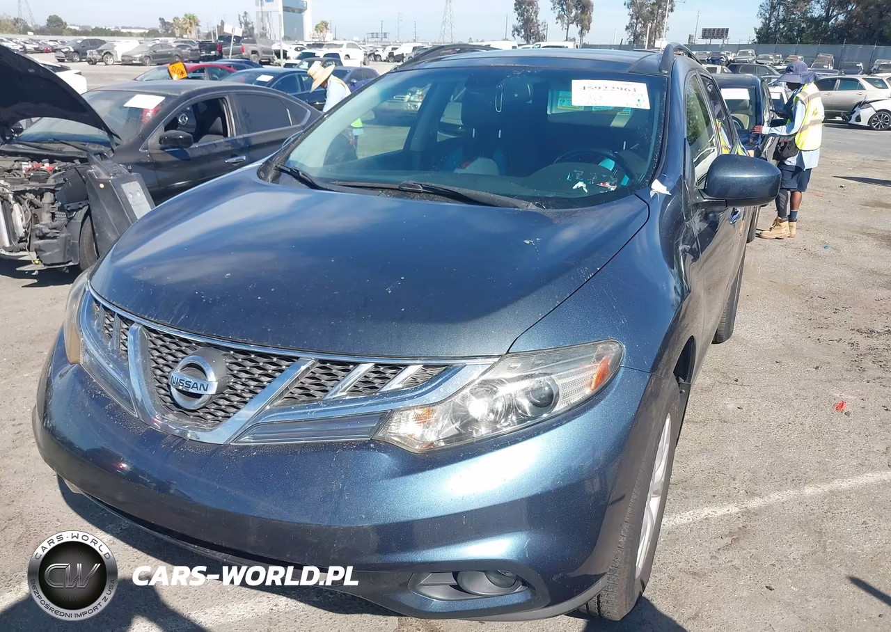 2013 Nissan Murano Sl VIN:JN8AZ1MW6DW304987 - 6