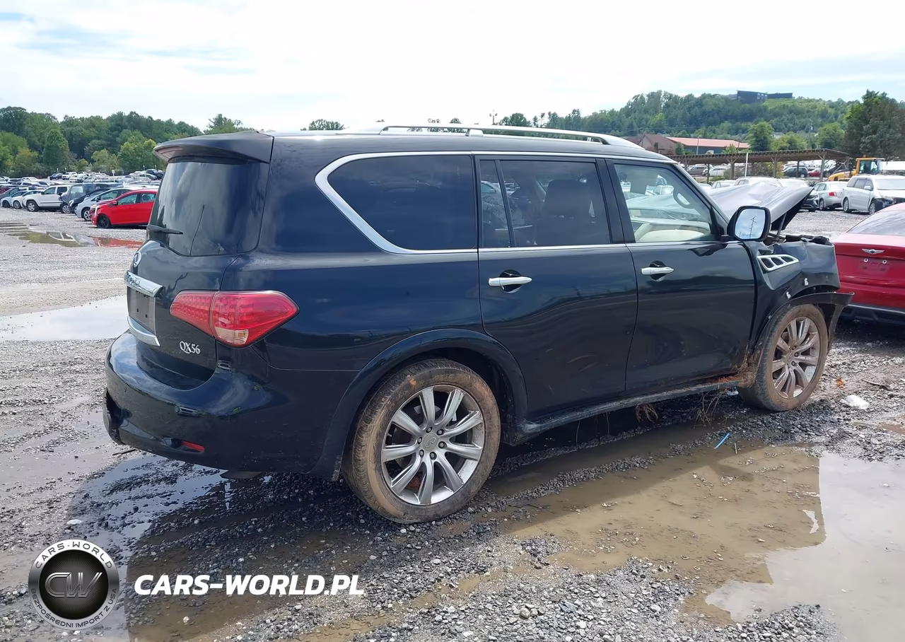 2013 Infiniti Qx56 VIN:JN8AZ2NF7D9550837 - 4