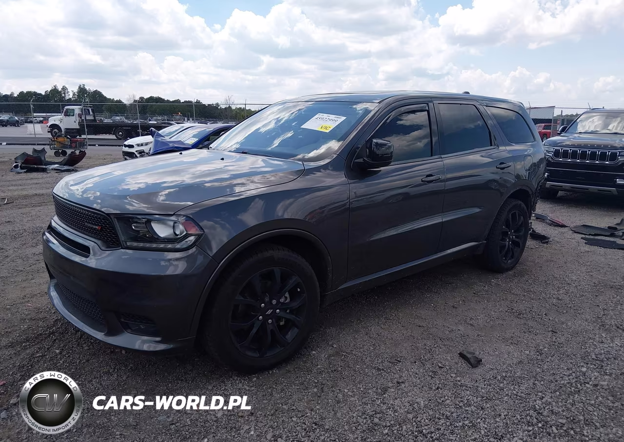 2020 Dodge Durango Gt Rwd VIN:1C4RDHDG4LC324069 - 2