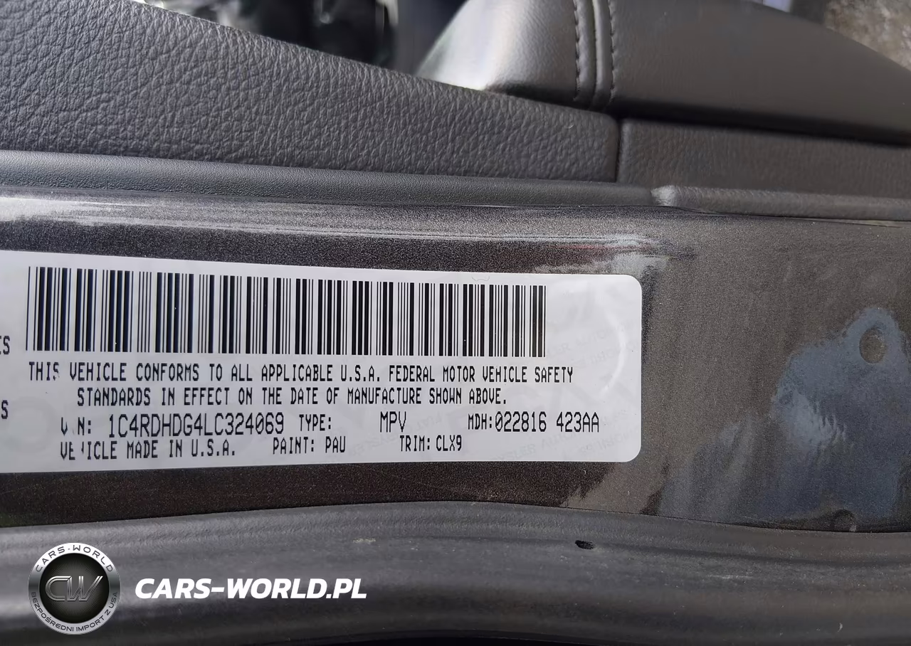 2020 Dodge Durango Gt Rwd VIN:1C4RDHDG4LC324069 - 9