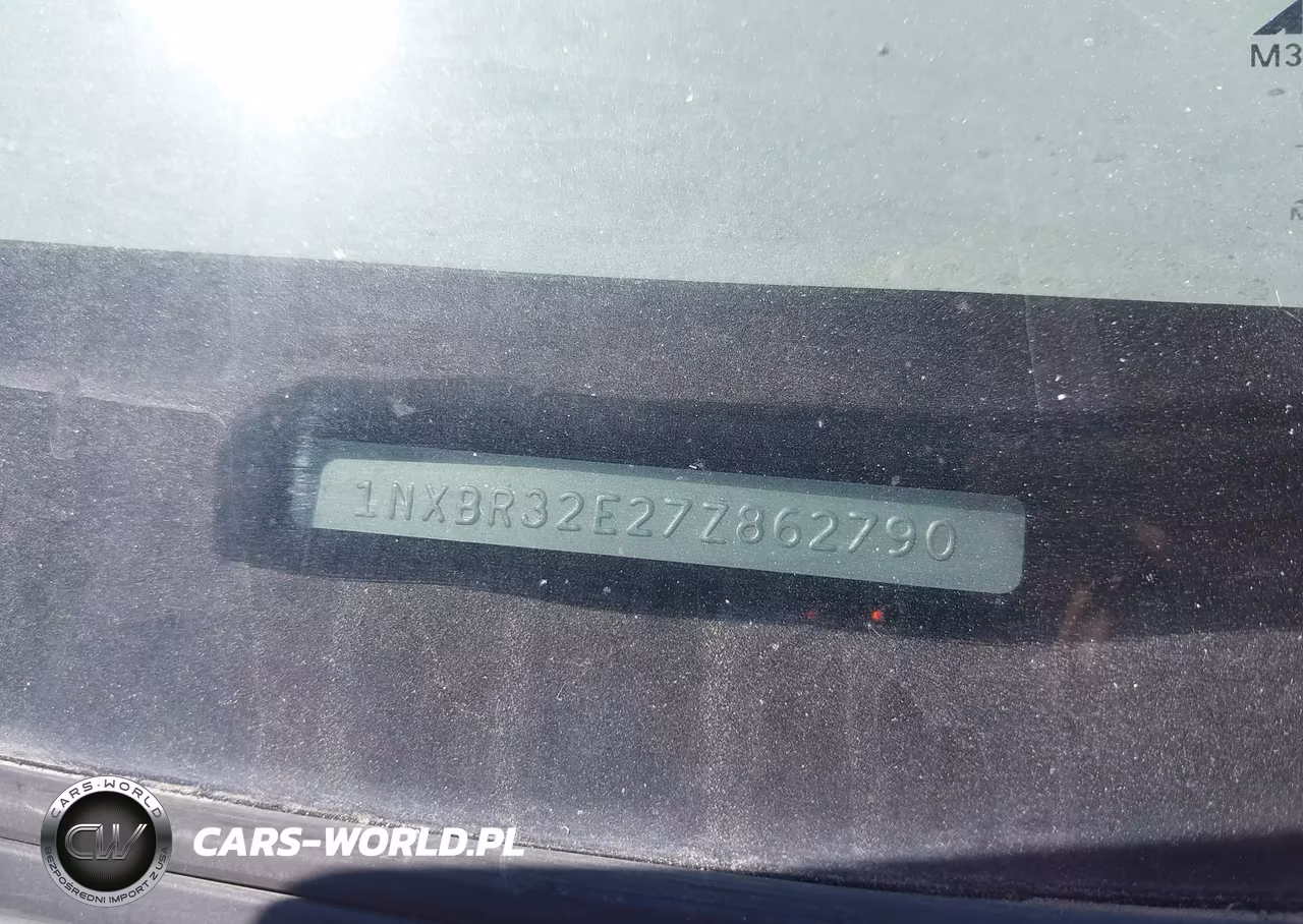 2007 Toyota Corolla Ce VIN:1NXBR32E27Z862790 - 9