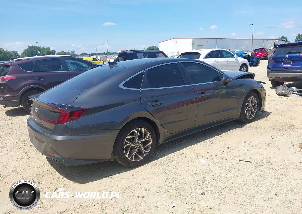 2021 Hyundai Sonata Sel VIN:KMHL64JA4MA146469 - 4