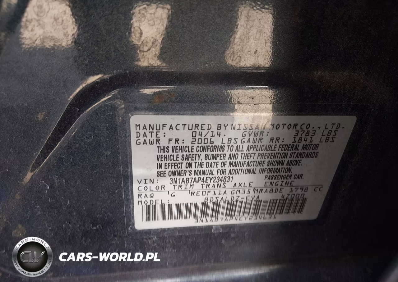 2014 Nissan Sentra Sv VIN:3N1AB7AP4EY234631 - 9