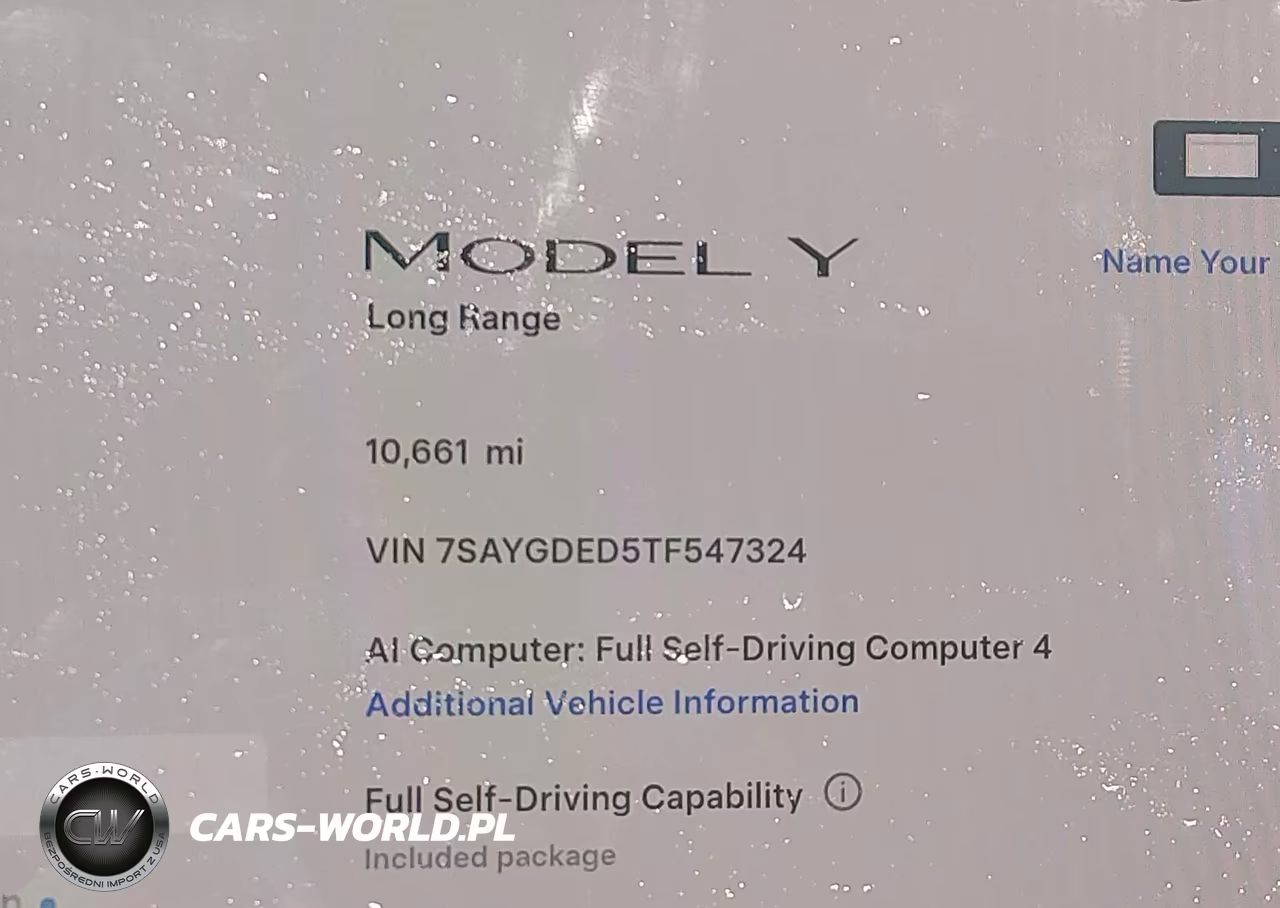 2026 Tesla Model Y Premium-Rear-Wheel Drive VIN:7SAYGDED5TF547324 - 7