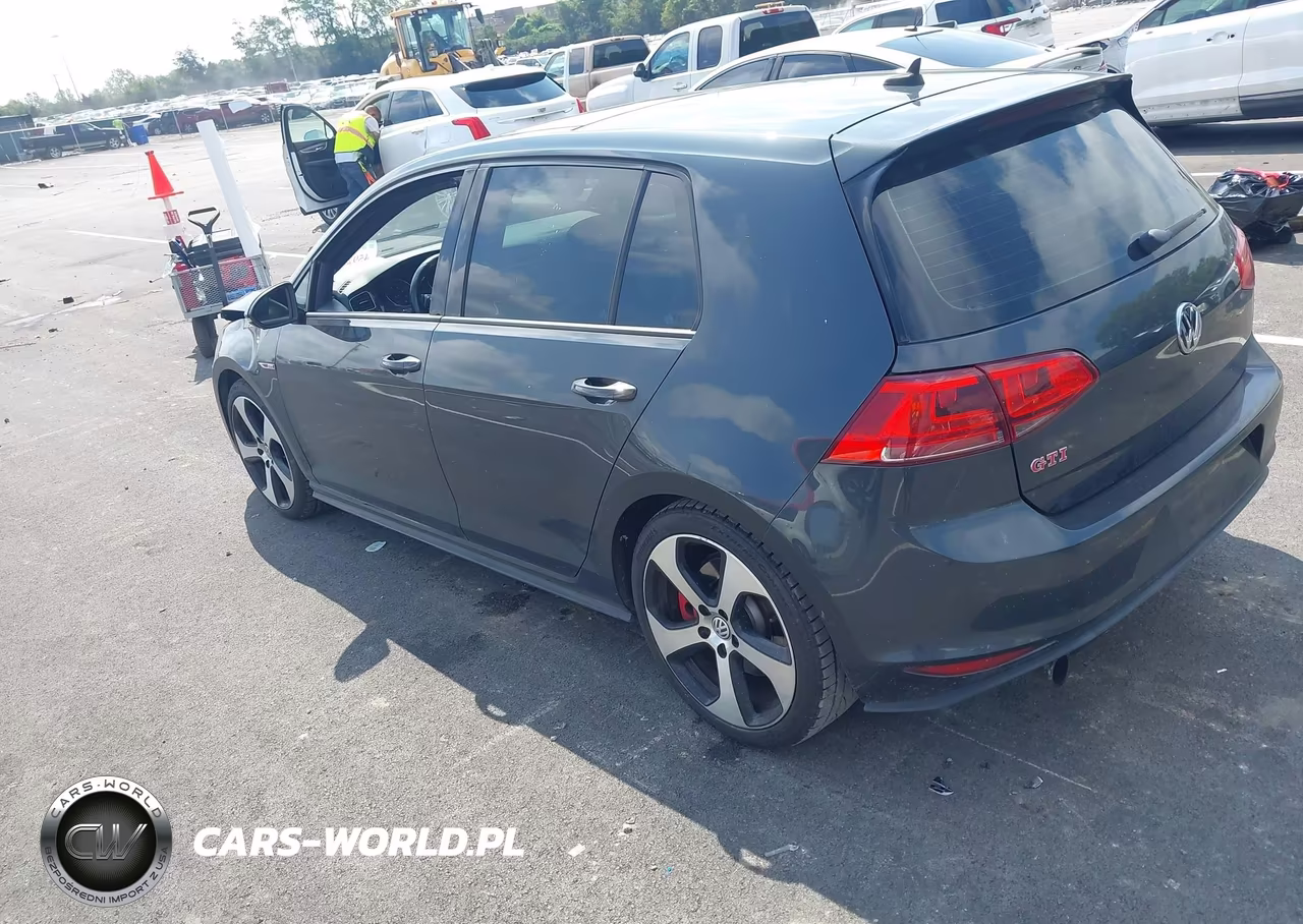 2016 Volkswagen Golf Gti Se W-Performance Package 4-Door VIN:3VW547AU0GM052186 - 3